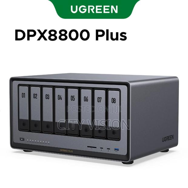 Ugreen Nasync Dxp8800plus 8-Bay Network Attached Storage - main view