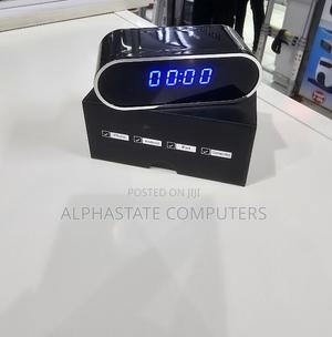 Wireless Hd Clock Camera With Mobile App Support for Surveillance - thumbnail 2