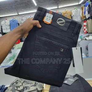 Quality Casual Denim Straight Men Official Jeans