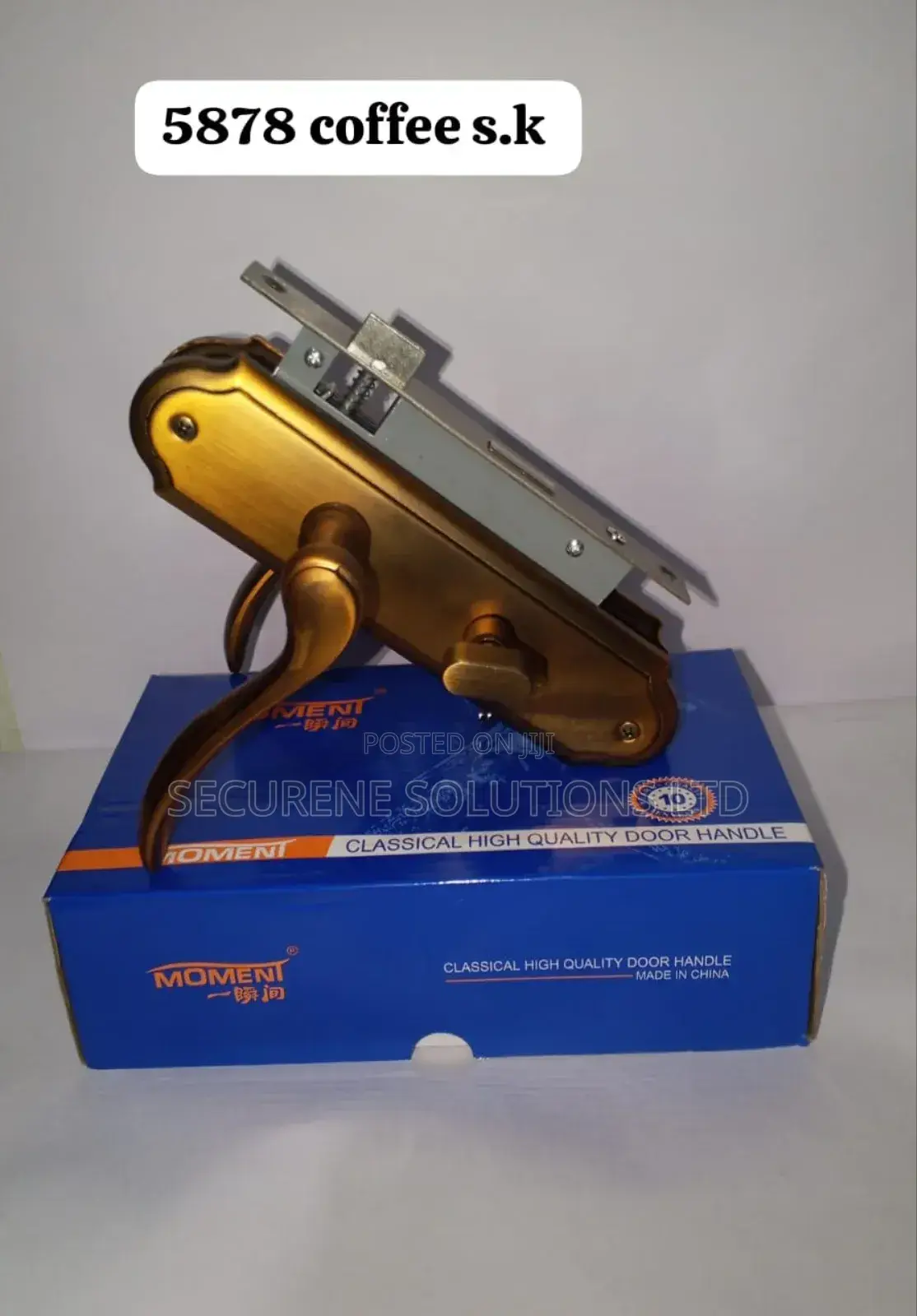 Moment Brand Classical High Quality Door Handle And Lock Set.