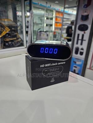 Wireless Table Clock Night Vision Remote 1080p Wifi Camera - thumbnail 2