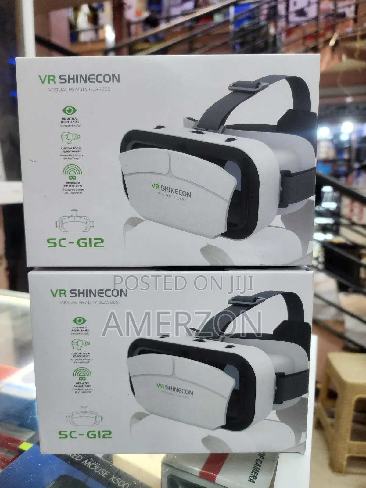 Vr Shinecon Vr Headset Compatible With iPhone ,Samsung
