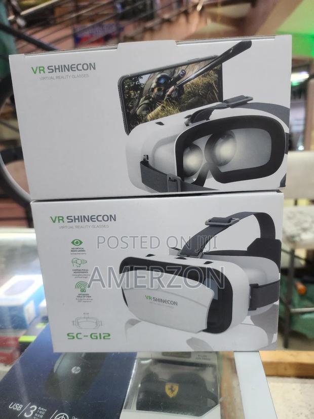 Vr Shinecon Vr Headset Compatible With iPhone ,Samsung - thumbnail 3