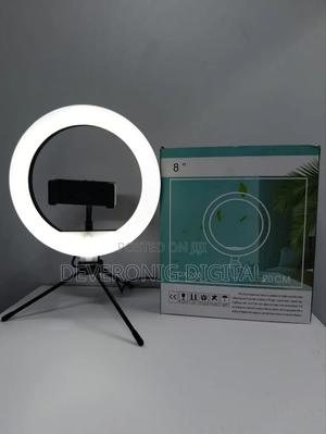 8 Inch Tripod Stand Ringlight*(Has a Remote) - thumbnail 2