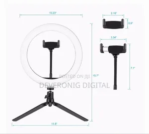 8 Inch Tripod Stand Ringlight*
(Has a Remote)