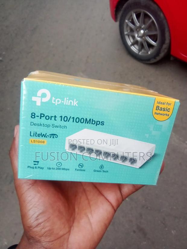 Tp-link Ls1008 8 Port 10/100mbps Desktop Switch - thumbnail 3