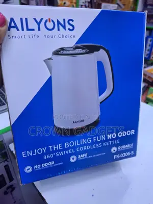 Ailyons Fk-0306-S Electric Kettle 1.8l Stainless Steel