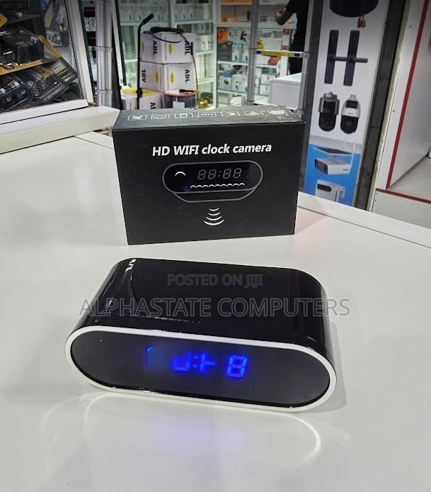 Nanny Camera Digital Table Clock Wifi Camera - main view