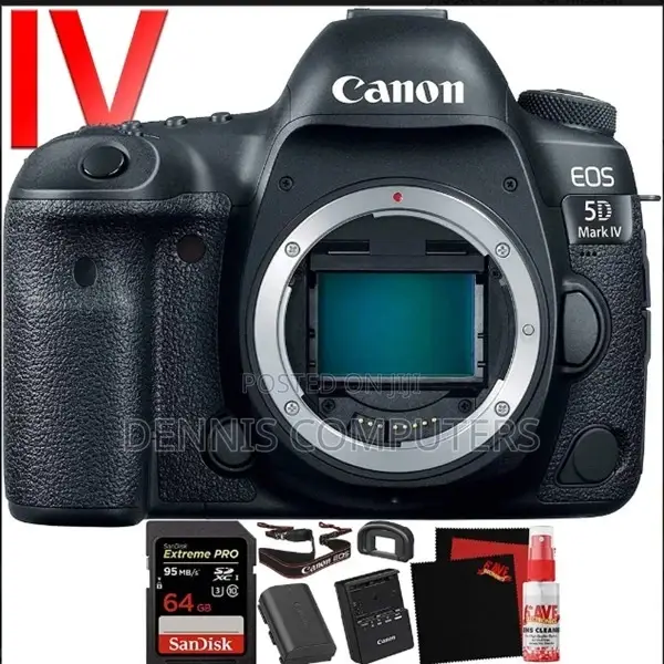 Canon Eos 5d Mark Iv DSLR Camera (Body Only)
