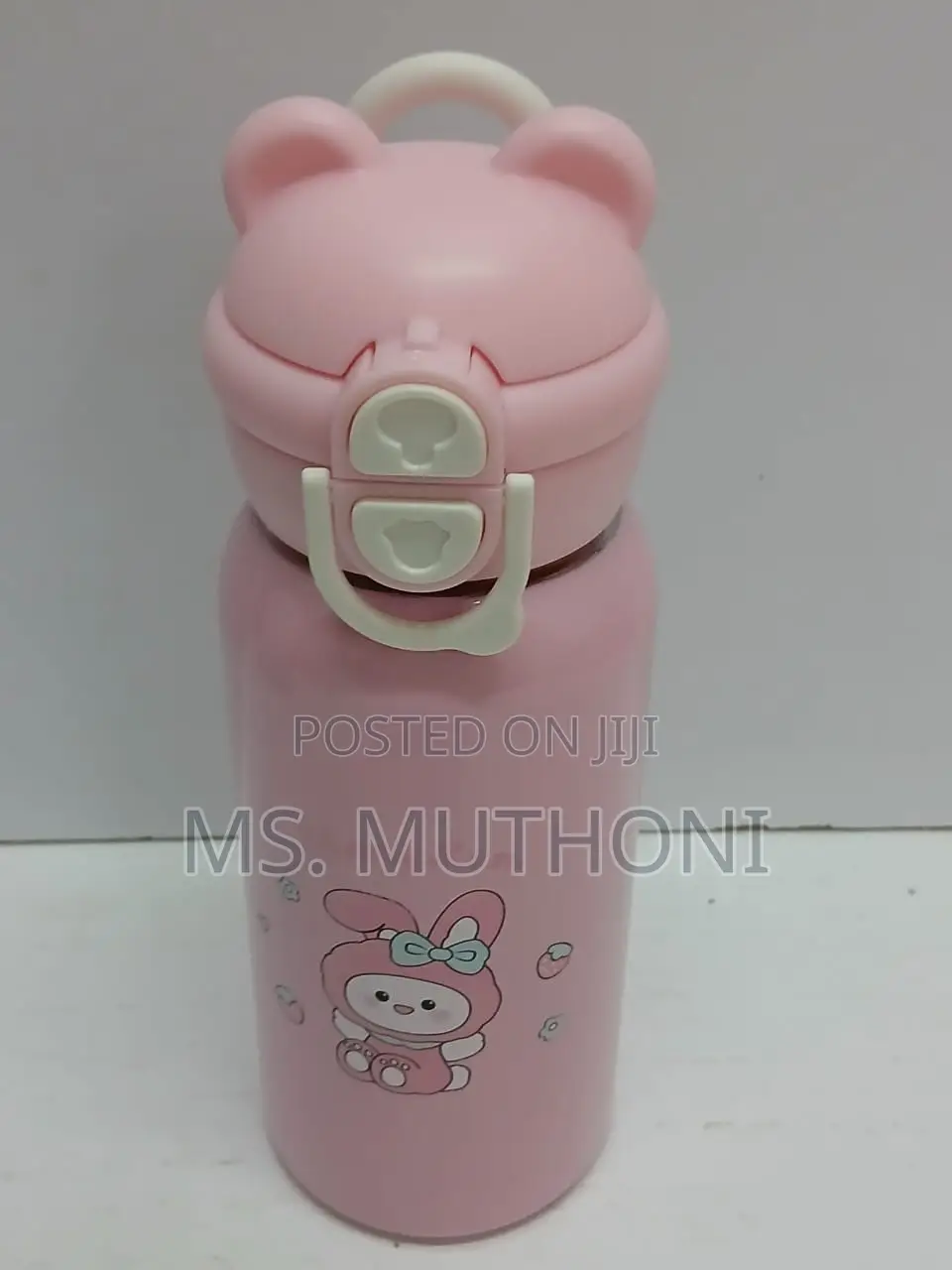 500 Ml Kids / School Stainless Steel Insulated Bottle With a Straw*
