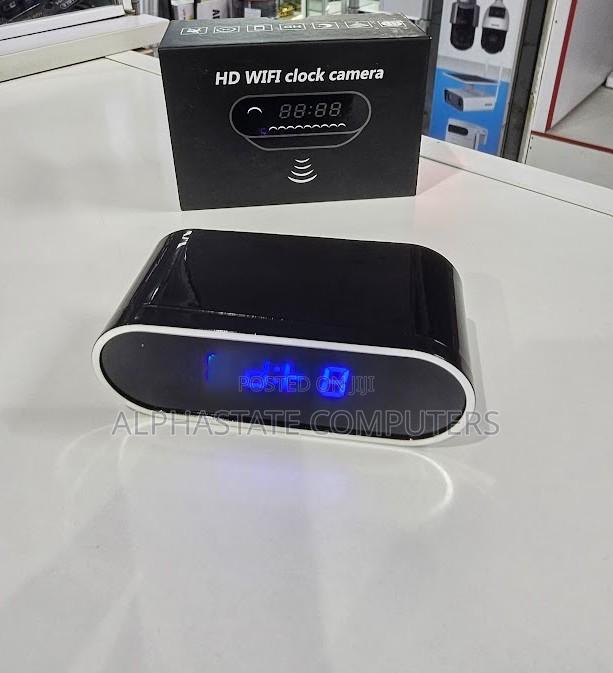 Hidden Wi-Fi Digital Table Clock Camera - main view