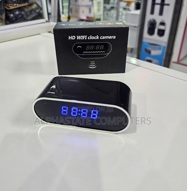 Spy Table Digital Clock Camera With Hd Video Recording System - main view