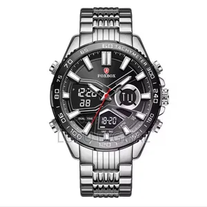 *Foxbox Dual Time Gents Watch #Fb0049