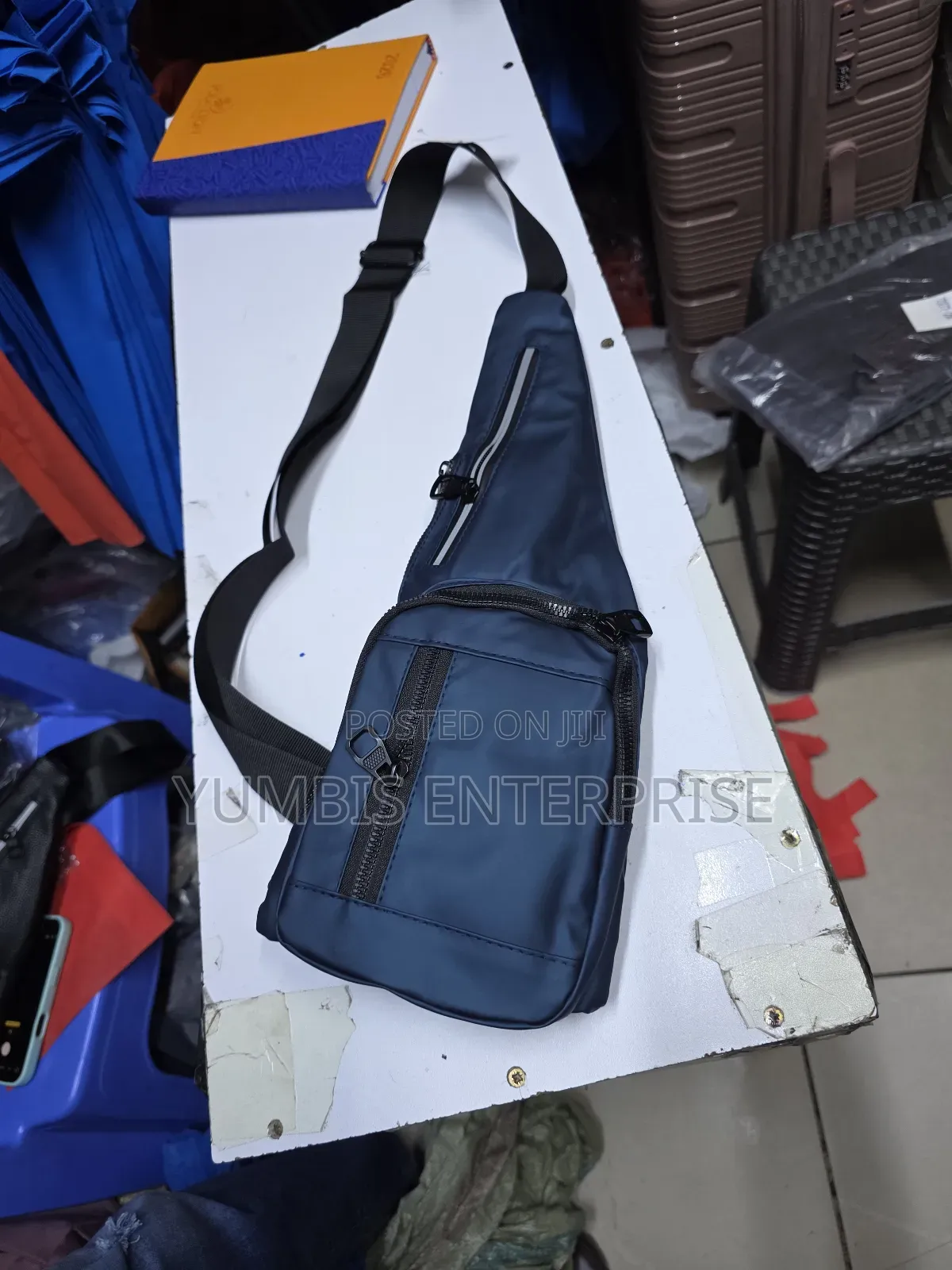 Navy Blue Crossbody Chest Bags