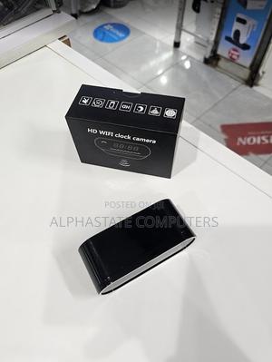 Wifi Table Clock Camera Digital Alarm Design With Live Monitoring