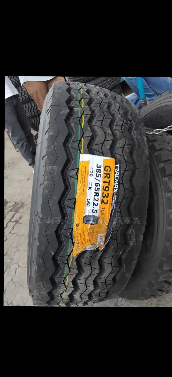 385/65r22.5 Tracmax Tires [Super Single ]