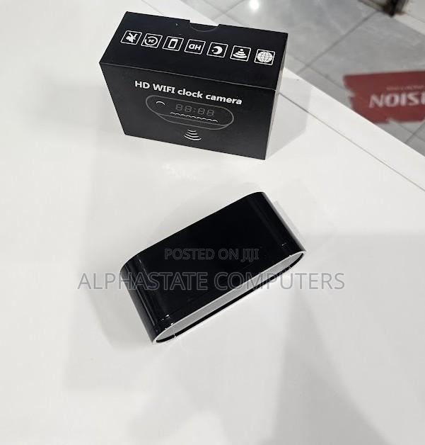 Smart Wifi Clock Camera With Continuous Recording and App Control