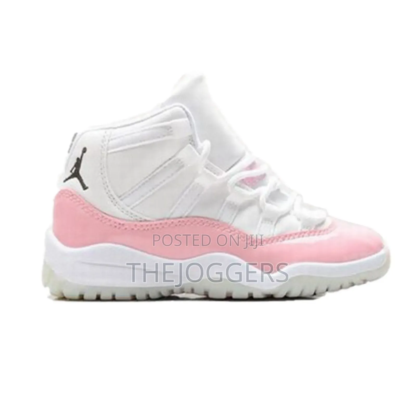 Air Jordan 11 Little Girls White and Pink