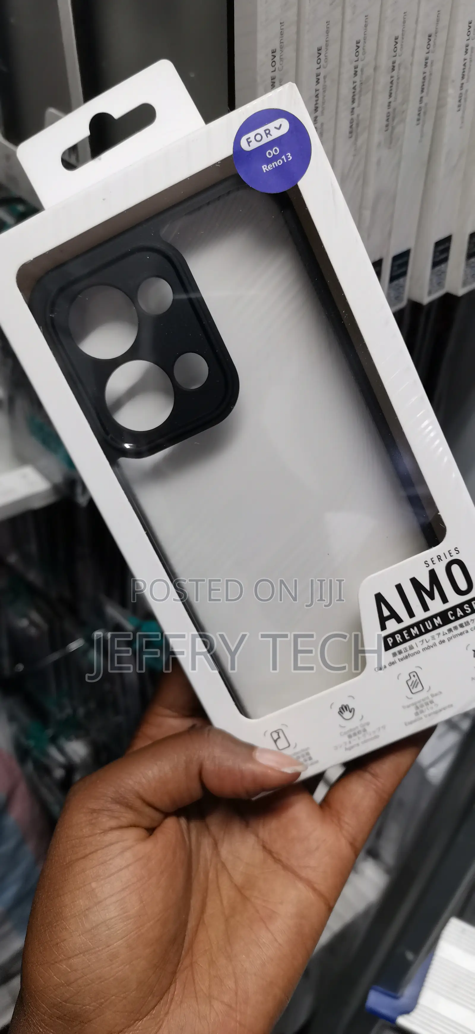 Ducis Aimo Series Clear Tpu Hard Cover for Oppo Reno13