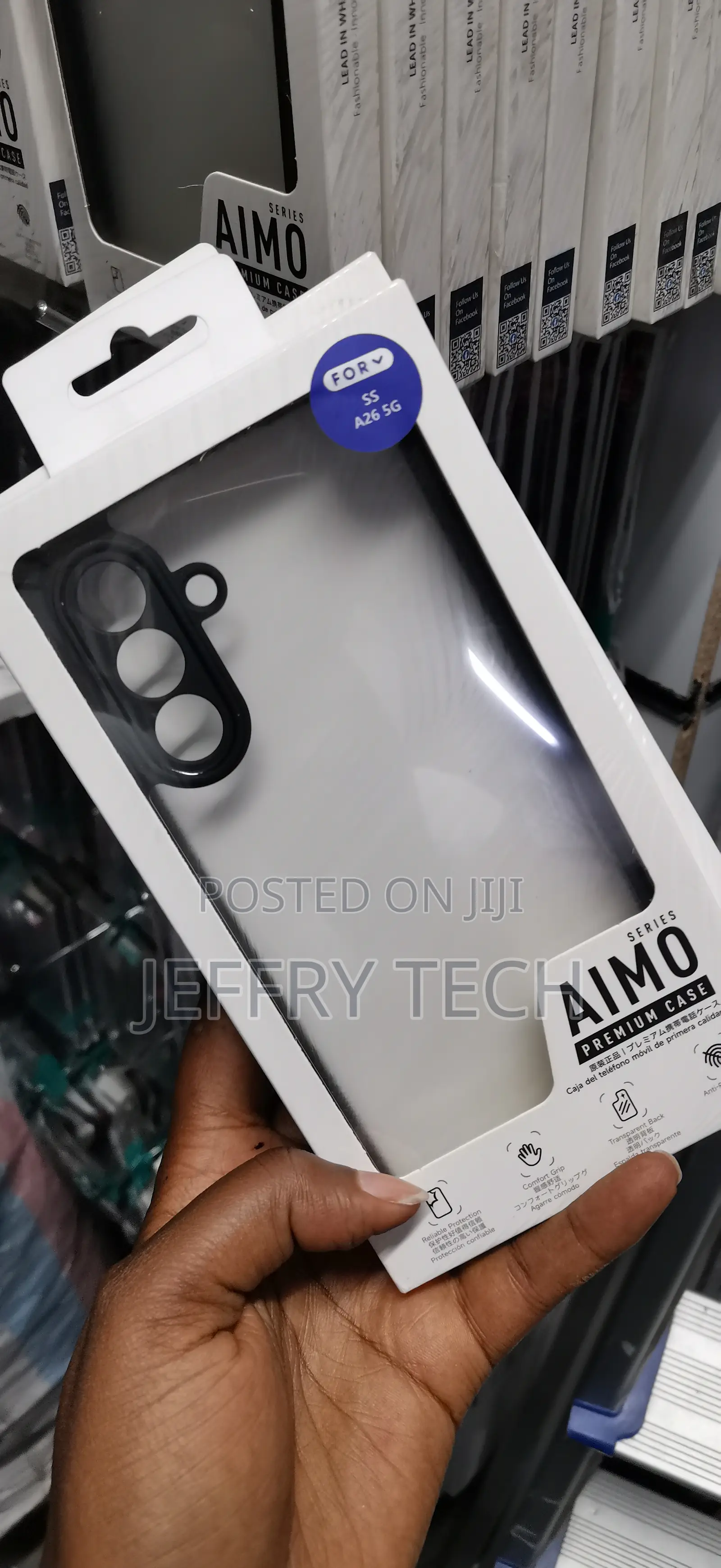 Ducduc Aimo Series Clear Tpu Hard Cover for Samsung Galaxy A26 5g