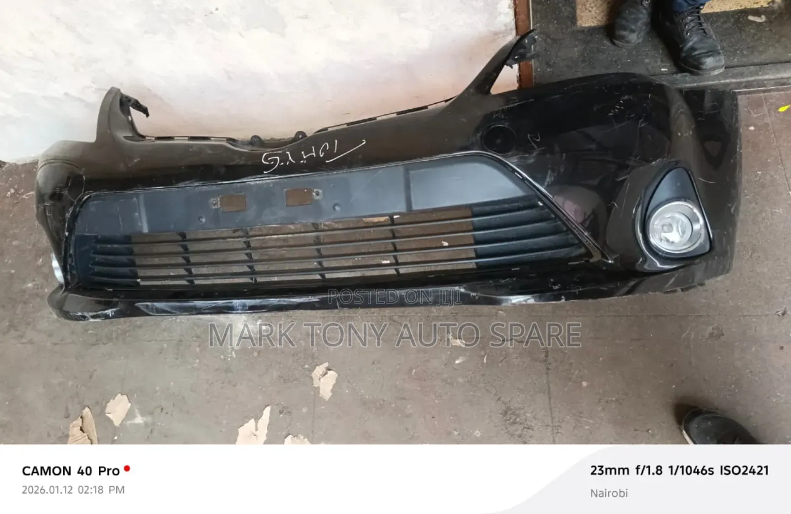 Avensis 2013 Front Bumper Ex Japan 