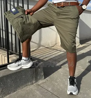 Quality Khaki Unisex Light Casual Short Available