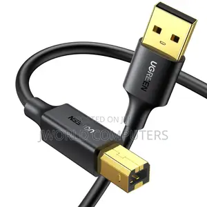 Ugreen Usb-a 2.0 Am to Bm Print Cable 3m (Black) - Us135