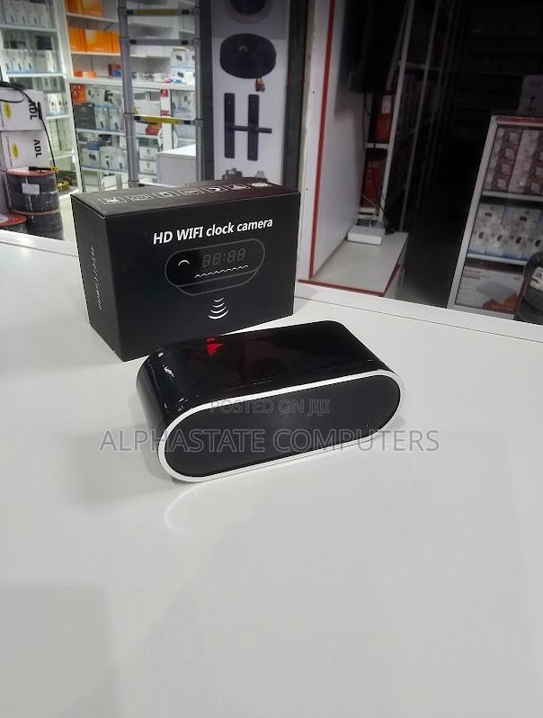 Digital Time Display Table Clock With Integrated Hd Wifi Camera - main view