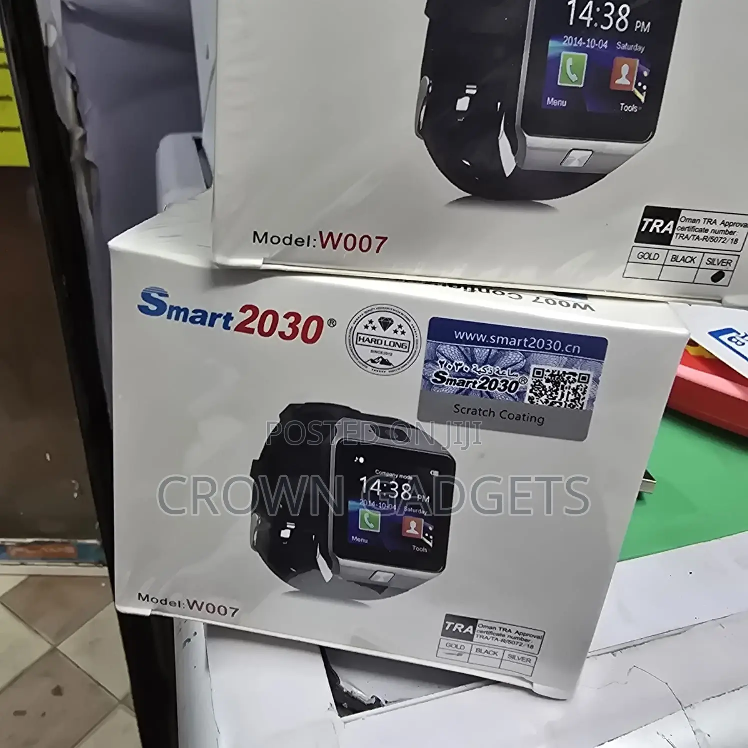 W007 Smartwatch With Camera, Call Message Function