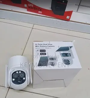 Ubox Ai Mini Solar PTZ 4g Solar Powered Camera With 12x Zoom