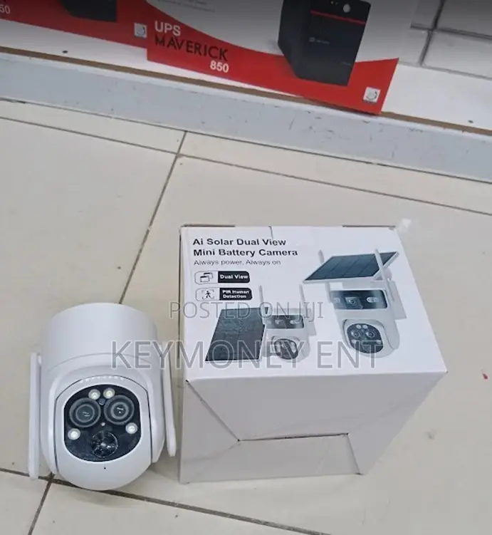 Ubox Ai Mini Solar PTZ 4g Solar Powered Camera With 12x Zoom