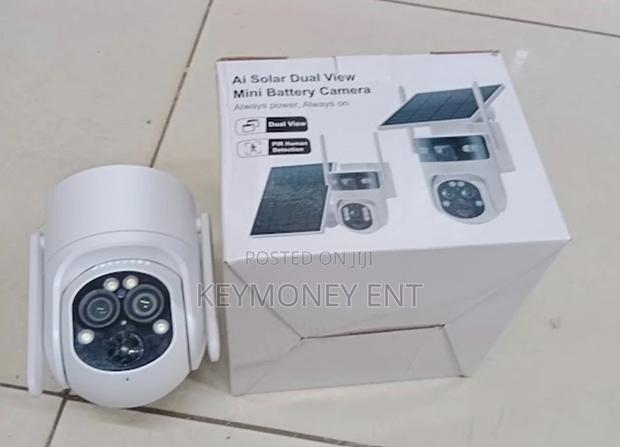 Ai Solar Battery Powered Mini Ubox Solar PTZ 6mp 12x Zoom