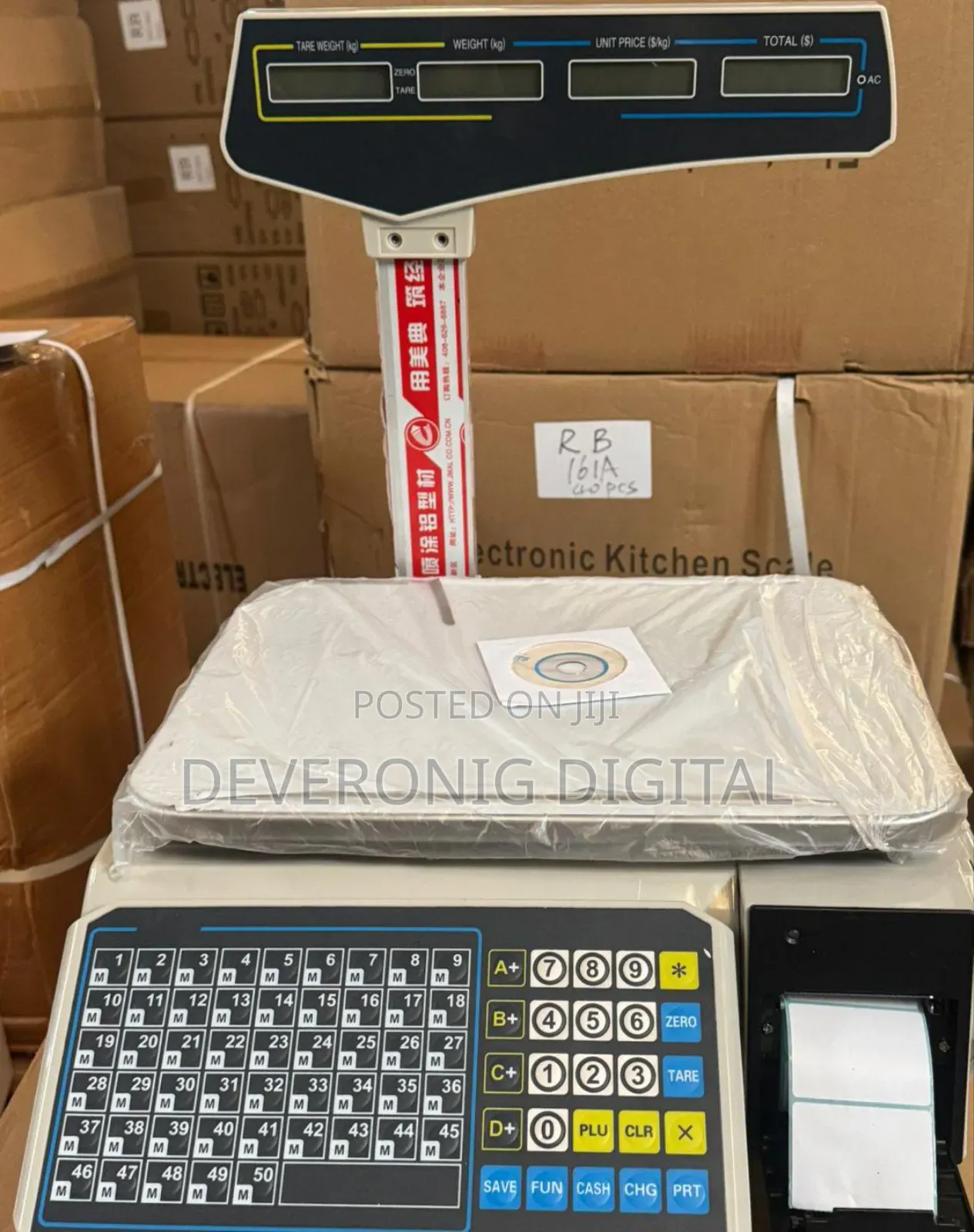 *Barcode Labeling Scale