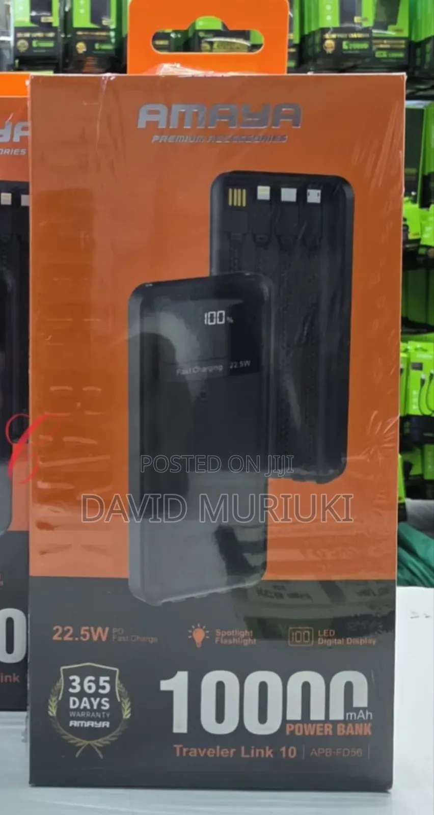 Amaya Apb-P119 10000mah Power Bank