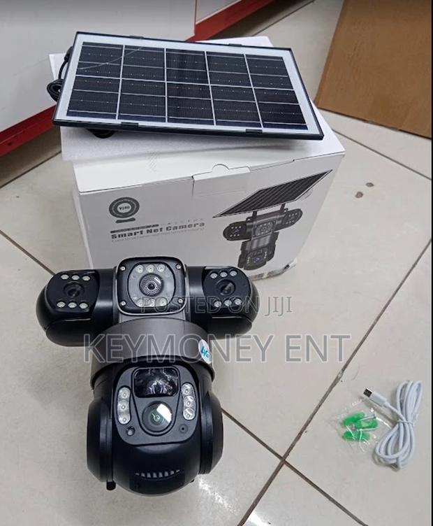 6mp 4g Simcard Triple Lens Solar Powered PTZ Camera 3lens - main view