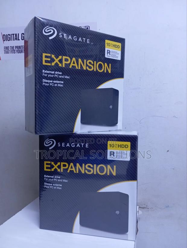 Seagate Expansion External Hard Drive 10tb Harddrive Available - main view
