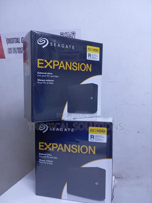 Seagate Expansion External Hard Drive 10tb Harddrive Available - thumbnail 3