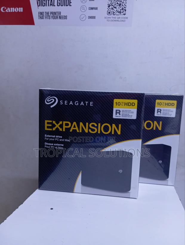 10tb Seagate Expansion External Hard Drive 10tb - main view