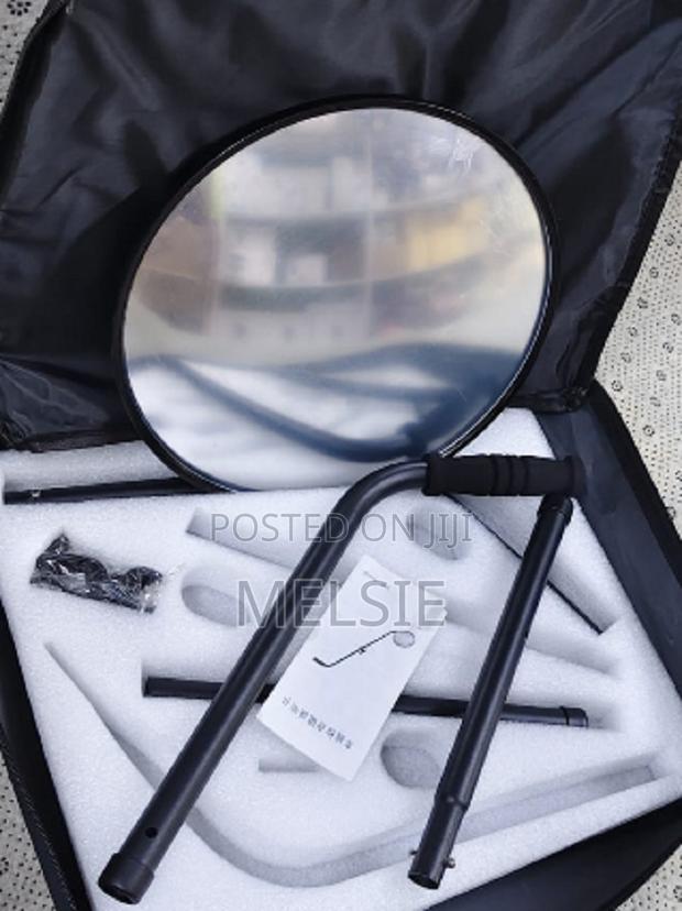 Vehicle Mirror Inspection Mirror With Adjustable Swivel - main view