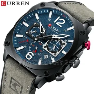 Curren Gents 8398 Chronograph Water Resistant Date Display