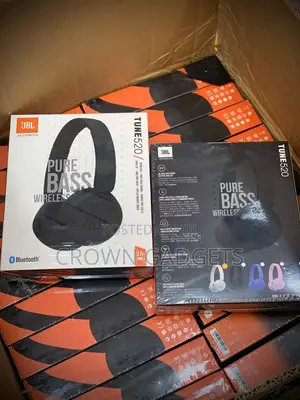 JBL Tune 520bt Wireless on-Ear Headphones With Pure Bass Sound