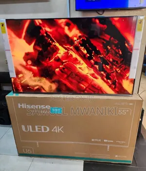 Hisense 55" Uled Pro Mini Led Uhd Smart Tv Latest Model Frameless