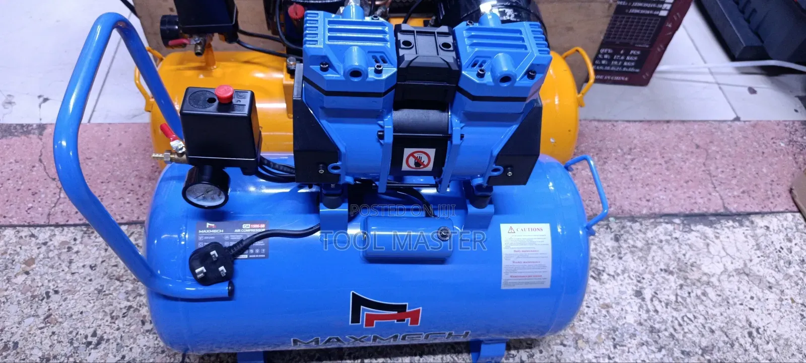 25l Maxmech Silent Compressor/25l Electric Oil Less Compressor