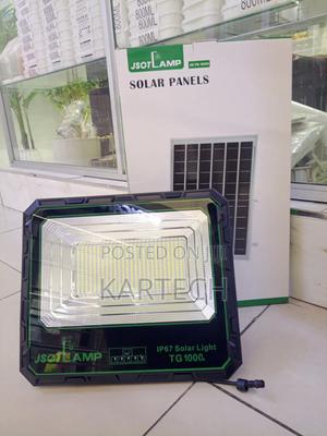 Jsotlamp 1000w Solar Flood Light With External Panel - thumbnail 2