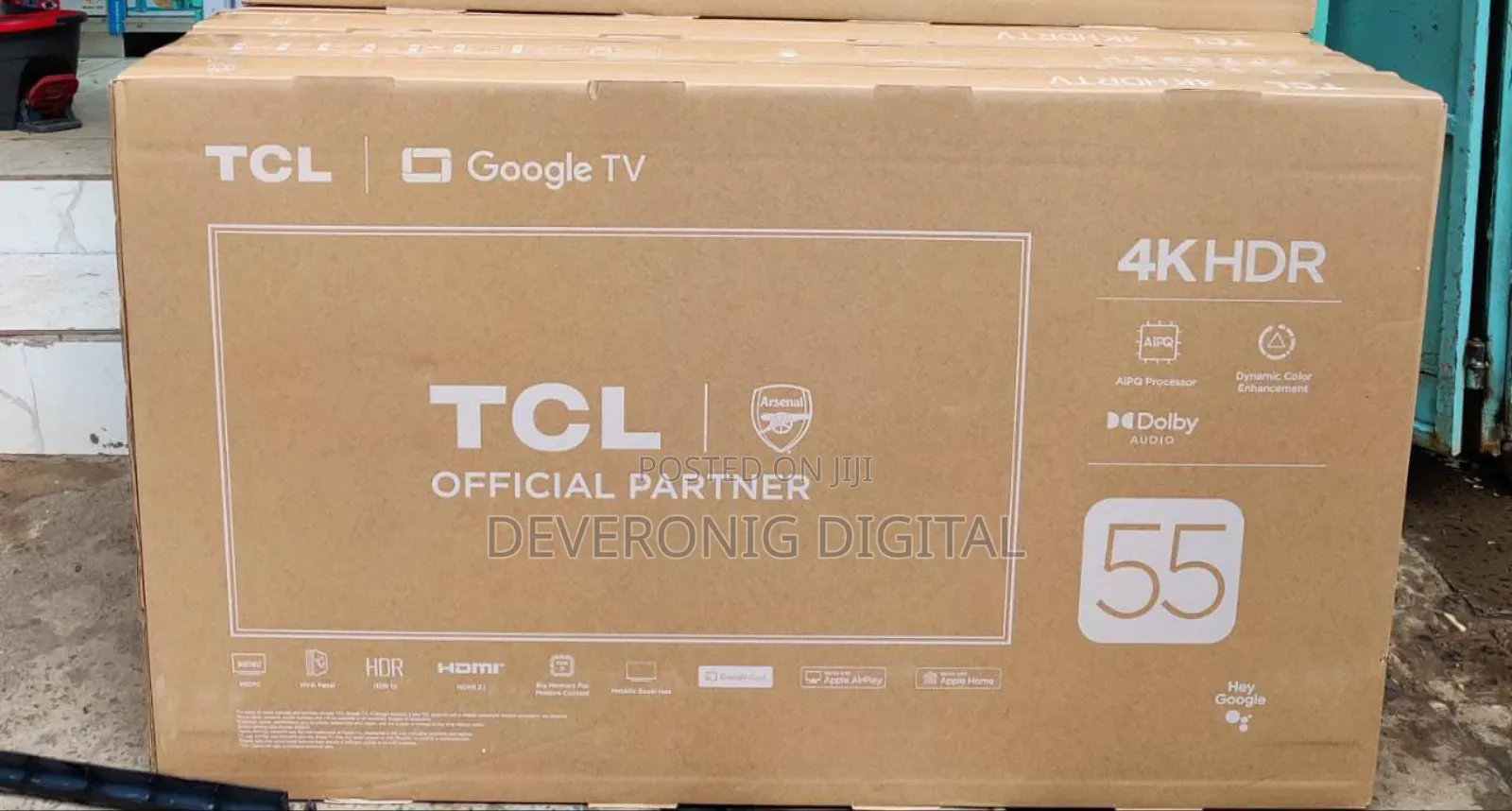 *Tcl 55" Smart Google Tv* *Model: V6c Smart Tv