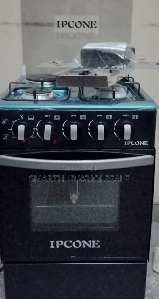 Ipcone 50x55 Standing Cooker 3+1 Burners With Electric Oven