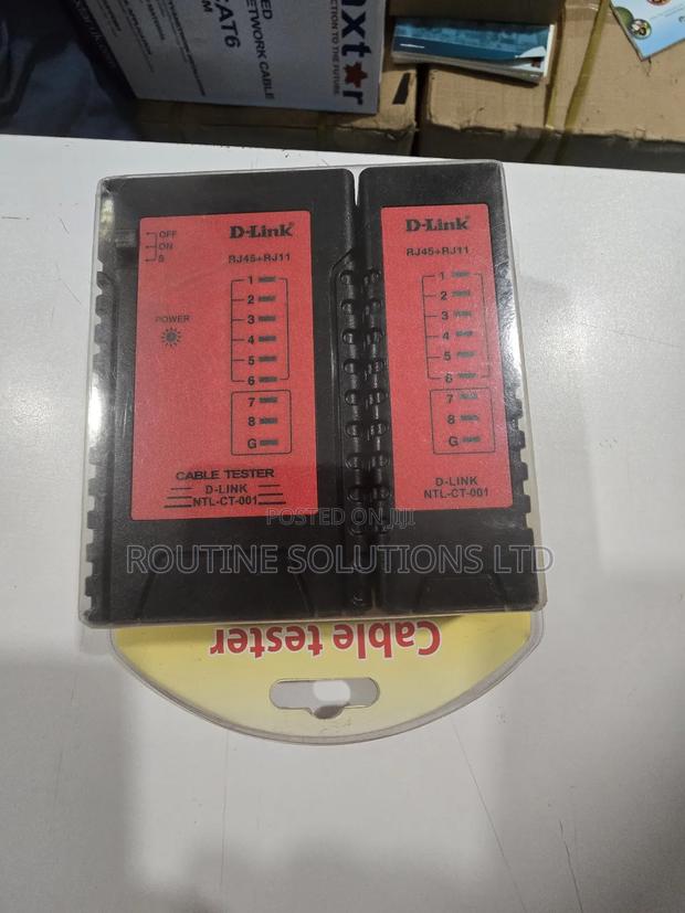 Dlink Rj45 / Rj11 Cable Tester - main view