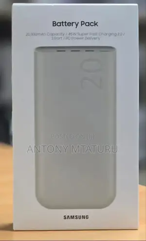 Samsung 45w 20000 Mah Power Bank
