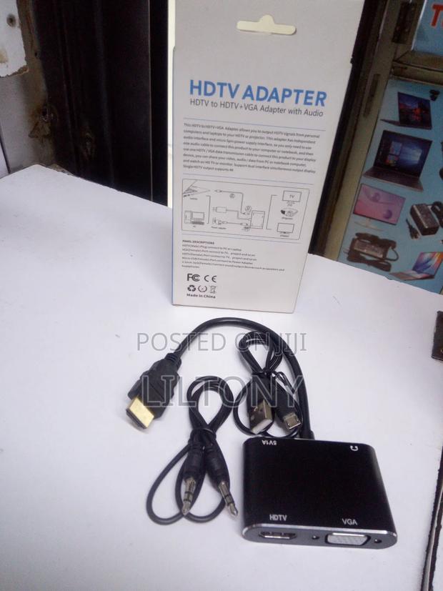 Hdmi to Hdmi+Vga Adapter With Audio - thumbnail 2