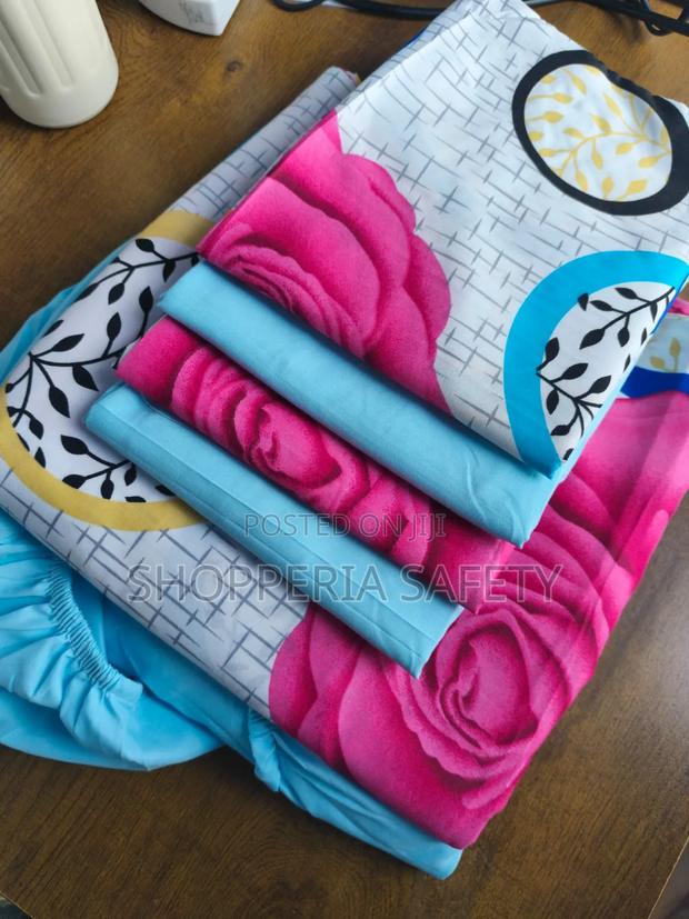 Flowered 6pcs Bedsheet - main view